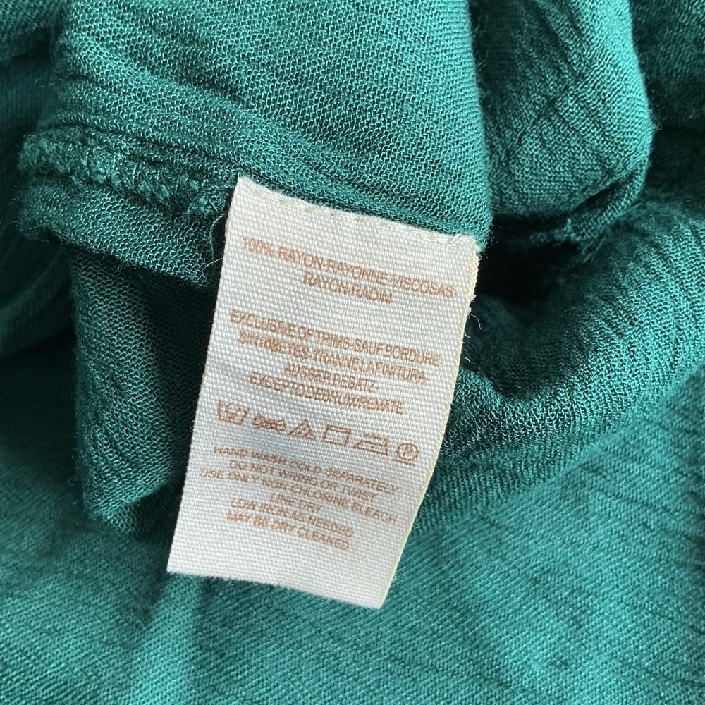 Free People Green and Blue Textured Top - Picture 14 of 15